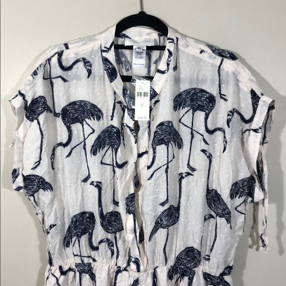 Corey Lynn Calter Anthropologie Flamingo Jumpsuit - Picture 4 of 8